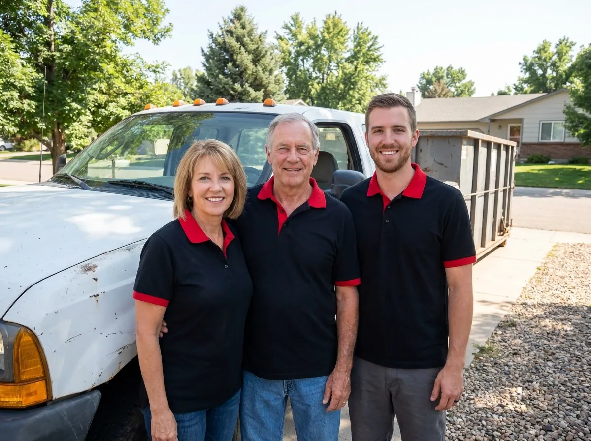 Fast Lane Dumpster Rental dumpster rental service team in Fort Collins, CO